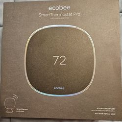 ECOBEE SmartThermostat with voice control
52
