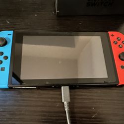 Nintendo Switch With Games 