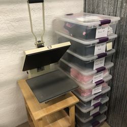 Iron-On press