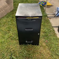 Black Filing Cabinet 