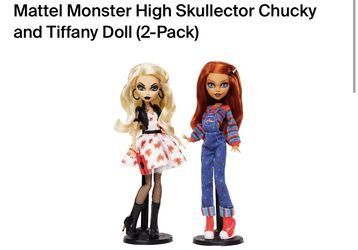 Monster High Skullector Chucky and Tiffany Doll  Brand New