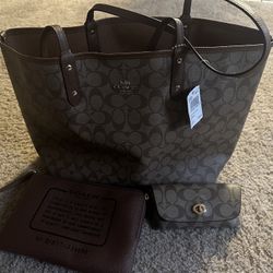 Coach Bag, Wallet, And Sunglasses Case.. 