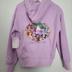 Size 1X NWT Disney 100 Years of Music and Wonder Sweatshirt Hoodie