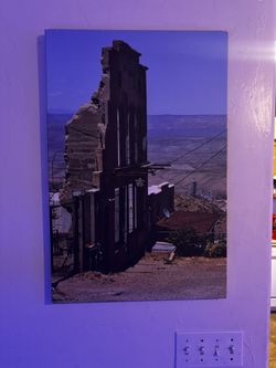 Jerome, Az Canvas Wall Art Print La Victoria Glass Blowing Studio Arizona 