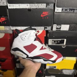 Jordan Carmine 6s size 10.5 VNDS