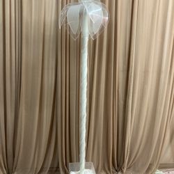 Rare Post Modern Acrylic Tulip Flower Flor Lamp