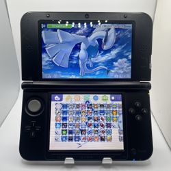 Nintendo 3DS XL Year Of Luigi Ed. 64GB Pokemon Bank + ALL Pokemon Games, Mario, Zelda, Kirby 