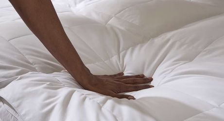 Database Down Alternative Featherbed Mattress Topper