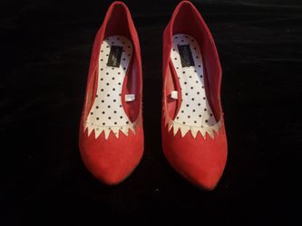 Red high heels