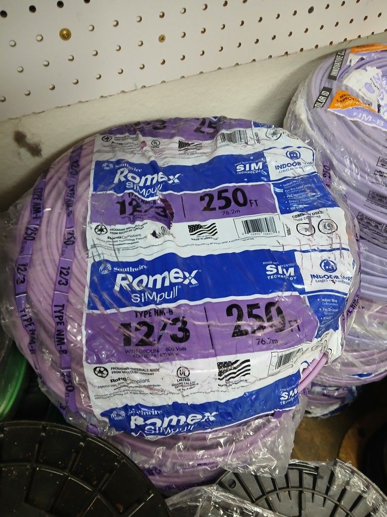Wire 12/3 EACH ROLL