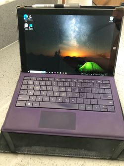 Surface Pro with keyboard