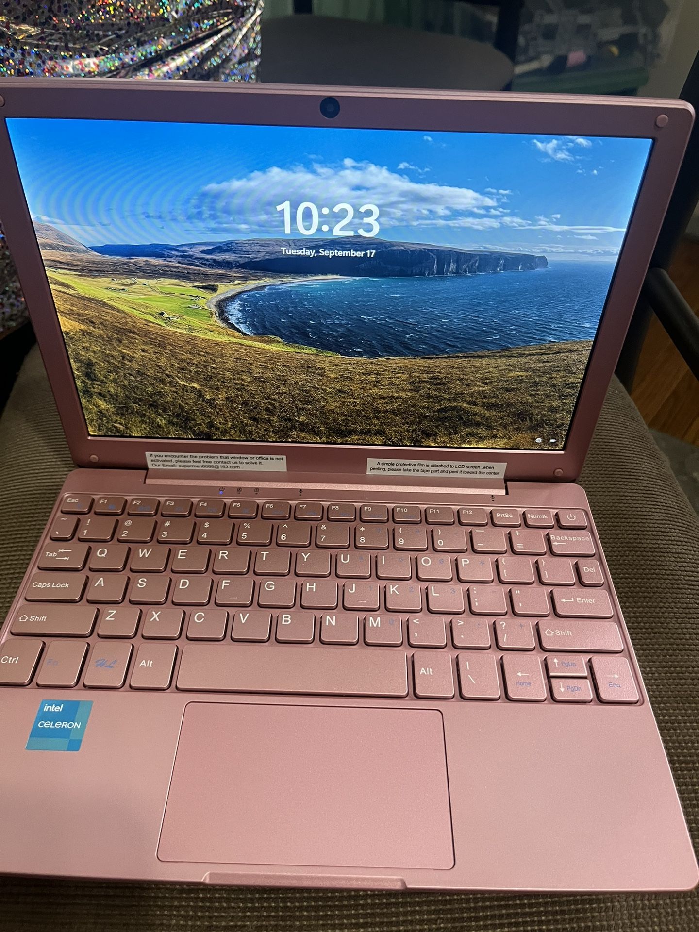 Mini Rose Gold Laptop