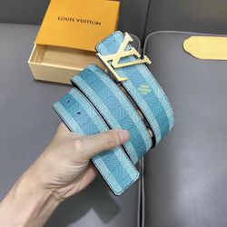 Louis Vuitton Men Belt With Box 