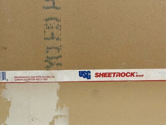 Sheet rock Drywall 4’ x 8’ 3/8”