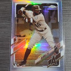 2021 Topps Chrome Jo Adell Sepia Refractor RC Baseball ⚾ Card 💣💥💣💥