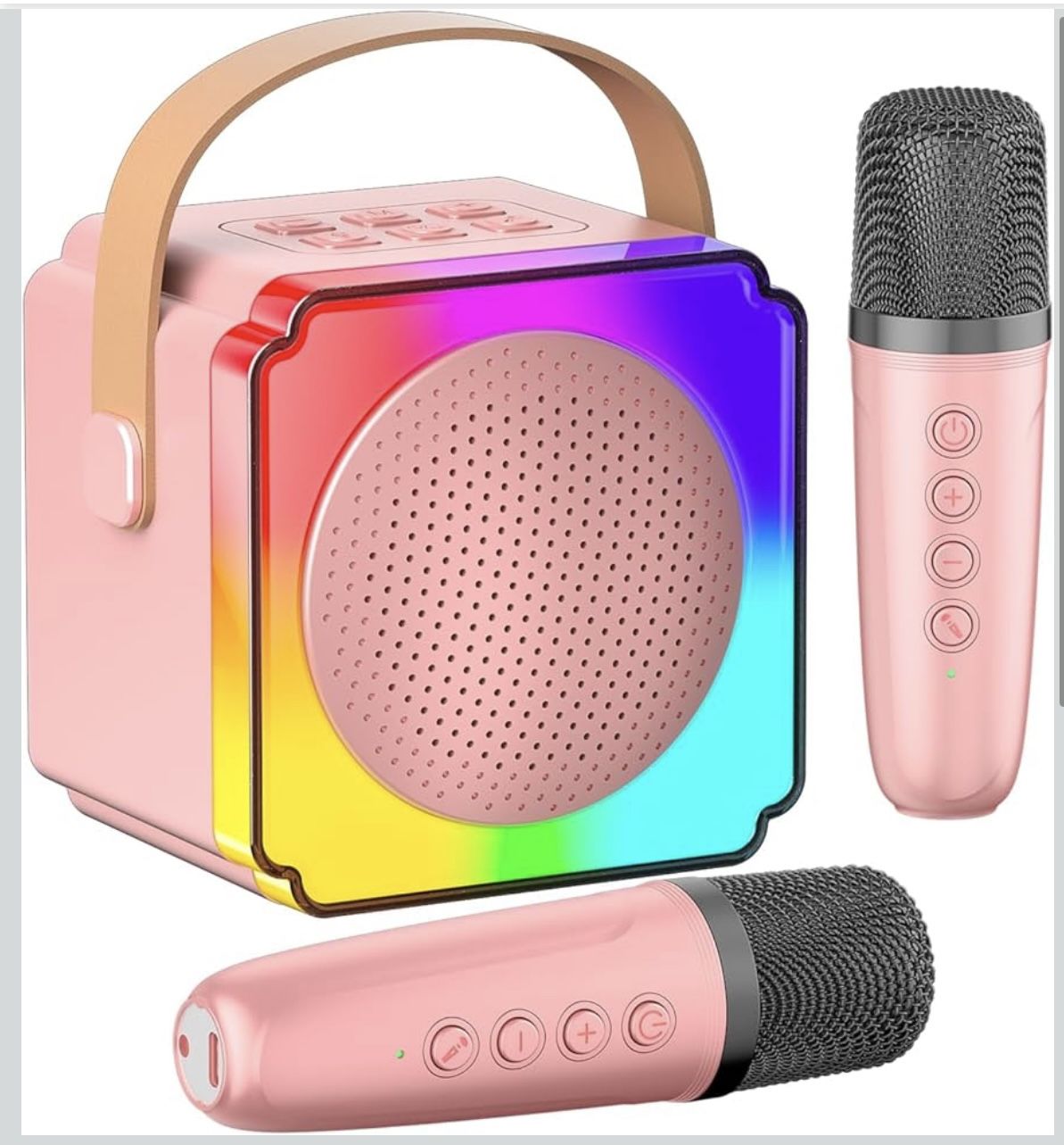 Pink Mini Karaoke Machine