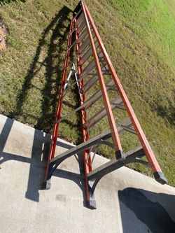 12 foot fiberglass step ladder
