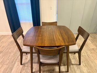 Dining room table and chairs