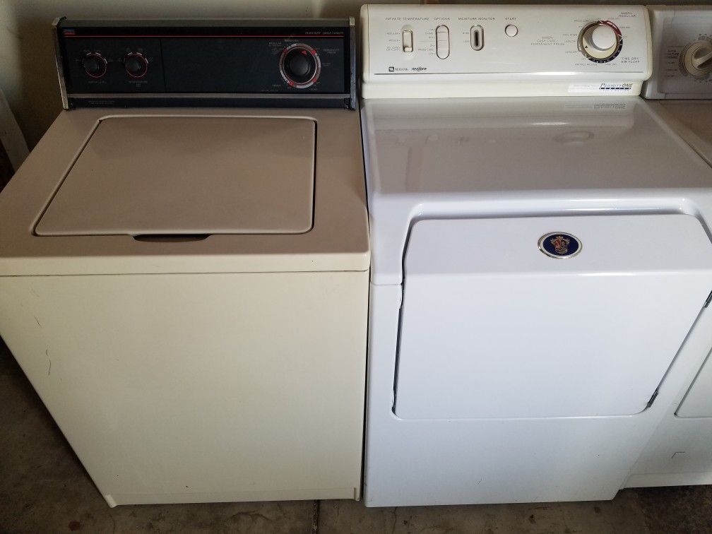 Washer and Dryer