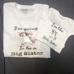Custom sibling shirts