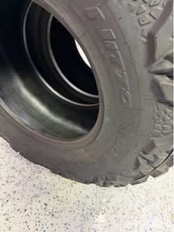 (2) nitto mud grappler 35x12.5 17”