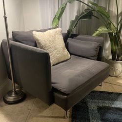 IKEA SÖDERHAMN Armchair, Fridtuna dark gray