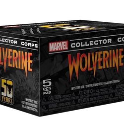 Funko Marvel Collector Corps Wolverine 50th Anniversary Box w/2XL