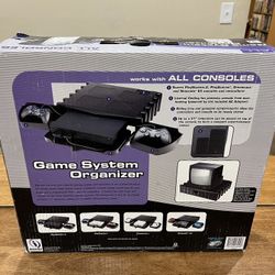 Interact Accessories Game System Organizer for PlayStation 2 PS2 (I28002) New