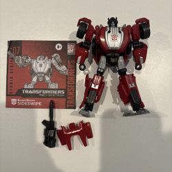 Transformers Game Edition Sideswipe Great Condition