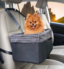 Dog Car Seat for Small Dogs Under 20lbs Dog Booster Seat for Font and Back Seats