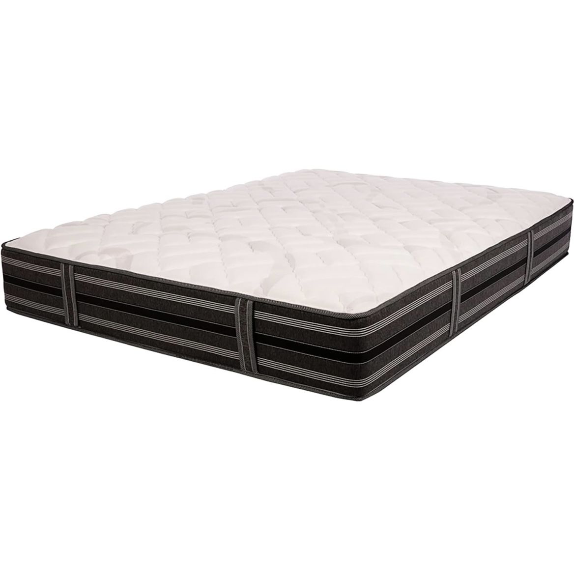 Queen Metal Bed Frame + Mattress