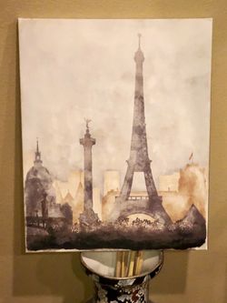 Eiffel Tower Canvas