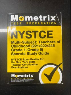 NYSTCE Multi-Subject: Teachers of Childhood
