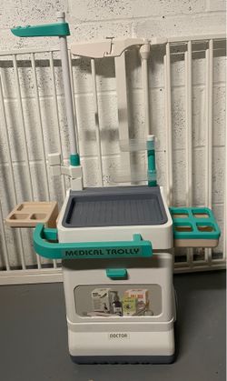 Toy Medical Push Cart (Only)