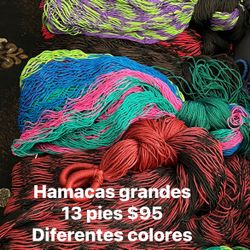 Hamacas Grandes 13 Ft $95 