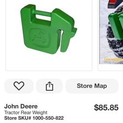 42lb John Deere Tractor Rear weight