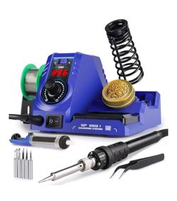 Estación de soldadura 130W MAX Kit de soldador con alambre de soldadura