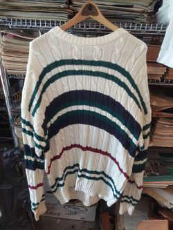 Vintage cape isle knitters wool sweater