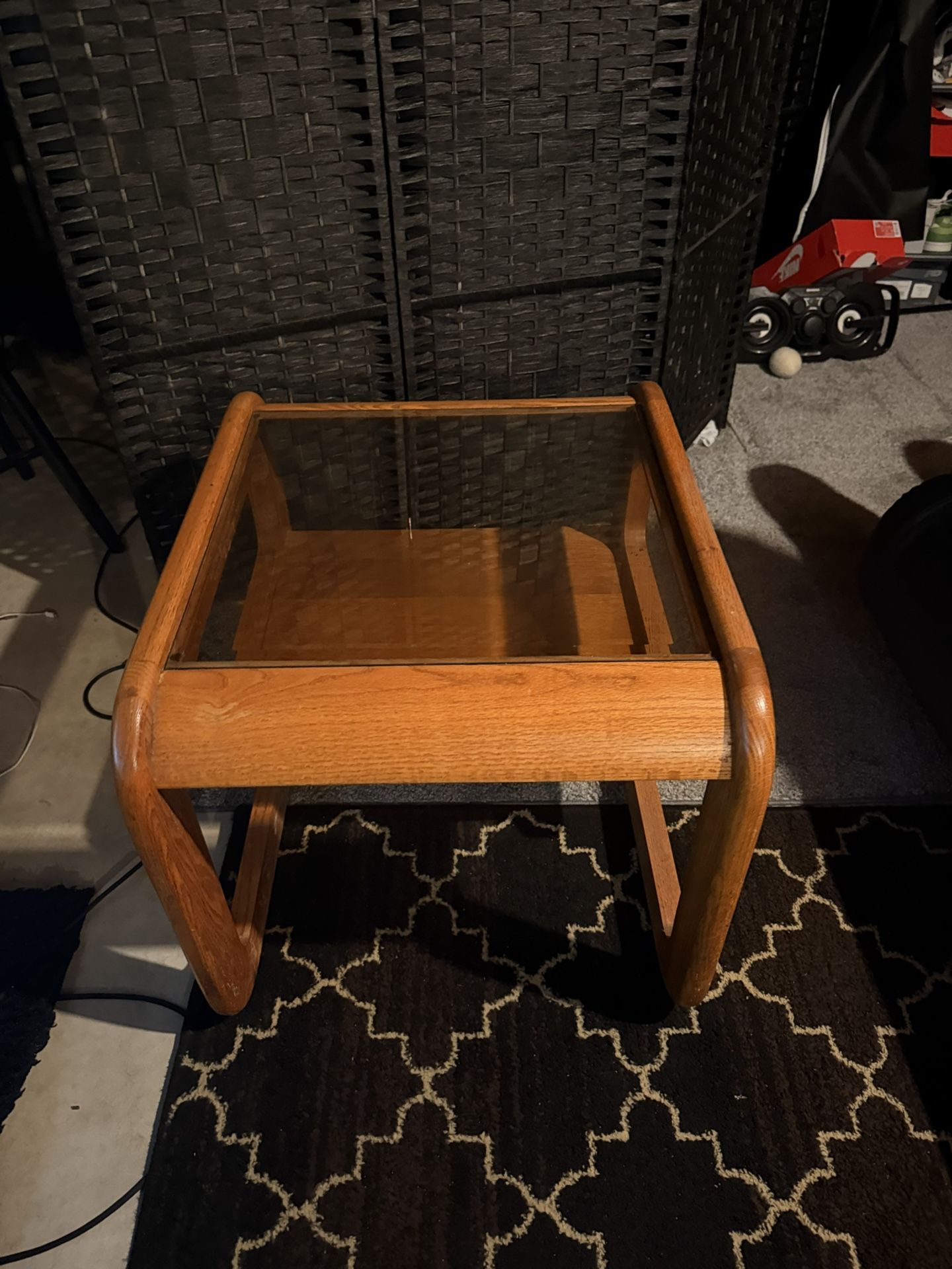 Wooden End Table