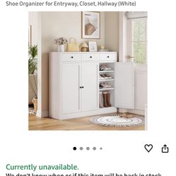 Shoe Storage Cabinet 