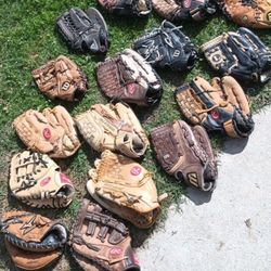 Softball Glove & Baseball Glove