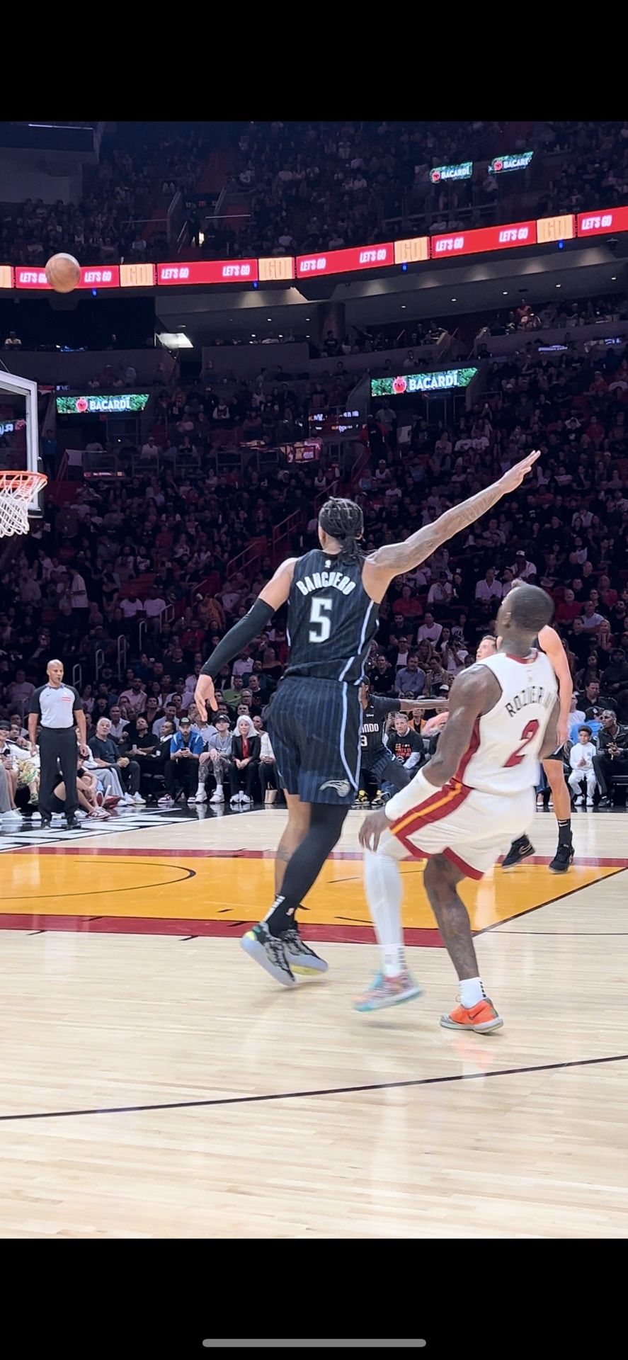 Heat V Wizards- 1 Seat - COURTSIDE ON FLOOR