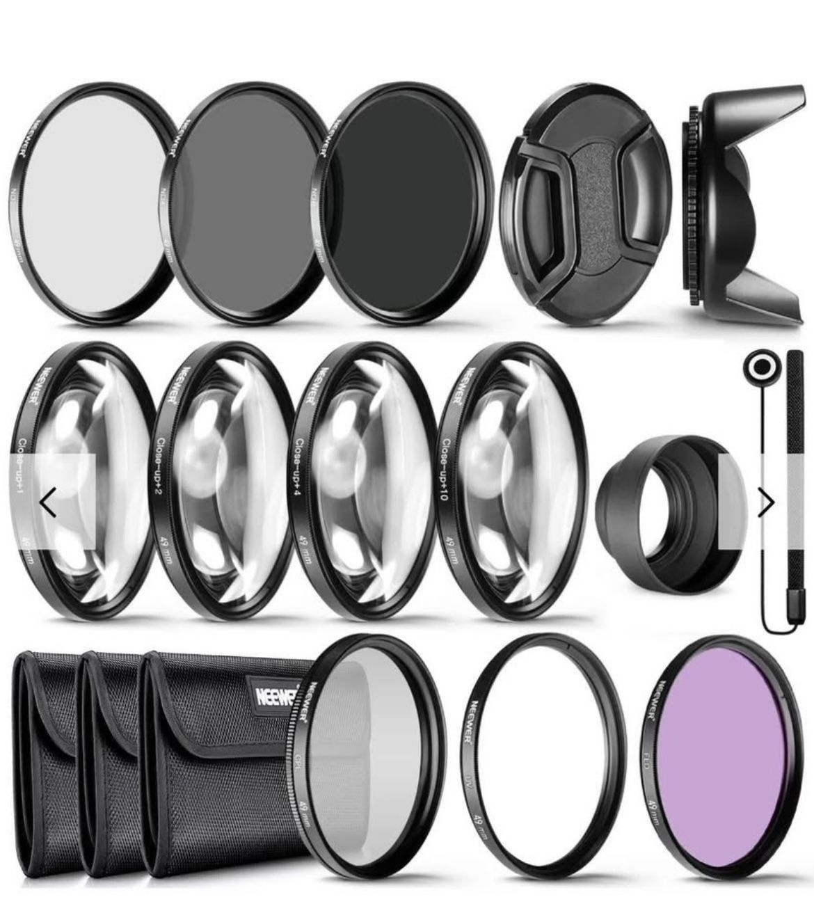 Neewer 52mm Filter And Lens Accessories