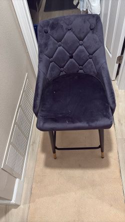 Navy Blue Countertop Stools 