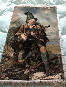 Persian rug 37"x27" done by hand