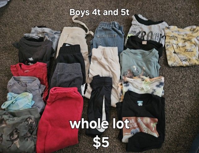 Boys 4T And 5T Lot