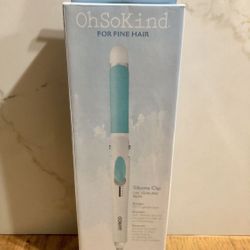 NEW Conair Ohsokind 1” Silicone Clip Curling Iron 