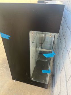 Glass  display case