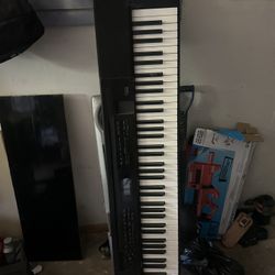 Musical Instruments piano, Speakers, Stands