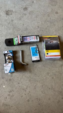 NEW Towing Starter Kit - U-Haul Ball Mount, 2" Ball, Pin & CURT Wiring Harness